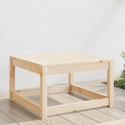 vidaXL Apoio de pés para jardim madeira de pinho maciça