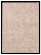vidaXL Tapete de porta 60x80 cm bege
