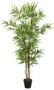 Árvore de bambu artificial 552 folhas 120 cm verde