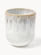 Canecas artesanais com vidrado reativo Danza, conjunto de 4