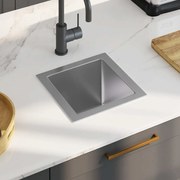 Lava-louça de cozinha artesanal aço inoxidável
