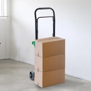 Carrinho de mão dobrável com rodas Carrinho de transporte de sacos Capacidade de carga de 90 kg