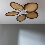 Mint Ventoinha de teto EnergySilence Aero 5200 Palm de 36 W e 52 polegadas com controlo remoto