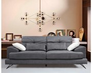 Sofá de 2 Lugares Frido – Antracite – 185x92x79 cm