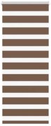 vidaXL Cortina de zebra 60x100 cm largura do tecido 55,9 cm poliéster