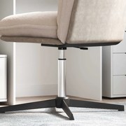 vidaXL Cilindro a Gás para Cadeira de Escritório Chrome 355-540 mm