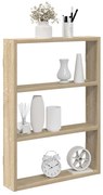 vidaXL Prateleira parede 43x9x60 cm deriv. madeira carvalho sonoma