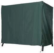 Outsunny Capa para Móveis de Jardim Capa Protetora para Baloiços de Exterior com Zíper 177x114x152cm Verde