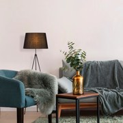 Candeeiro de Pé Tripod – Preto – 65 x 65 cm