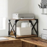 vidaXL Suporte para Impressora Madeira Antiga 44 x 26 x 31.5 cm