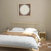 vidaXL Mesas de cabeceira 2 pcs 35,5x33,5x41,5 cm pinho maciço