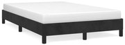 vidaXL Estrutura de cama sem colchão 120x190 cm Veludo preto