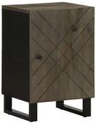 vidaXL Armário de casa de banho 38x33x58 cm mangueira maciça preto