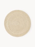 Tapete redondo de juta artesanal Sharmila