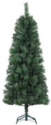 Árvore de Natal 180 cm Árvore de Natal Artificial com 528 Ramos e Supo