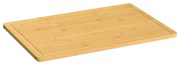 vidaXL Tábua de cortar 40x60x1,5 cm bambu