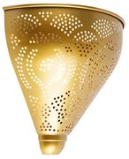 Candeeiro de parede oriental dourado - Zayn Oriental