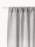 Cortinas com filtro de luz e bolsa para varão Harmony, conjunto de 2, L 140 cm