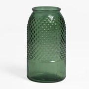 Jarro De Vidro Reciclado 27,5 Cm Dinte Verde Couve - Sklum