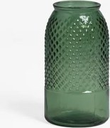 Vaso Em Vidro Reciclado Dinte Verde Couve - Sklum