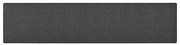 vidaXL Tapete/passadeira 50x250 cm antracite
