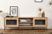Móvel TV Stand Wire 180 – Carvalho – 180x55x41 cm