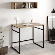 Secretária de Estudo Gama – Carvalho Preto – 90x75x60 cm