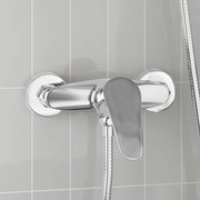 vidaXL Torneira de Misturador de Chuveiro Chrome G 1 / 2 polegadas