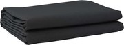 vidaXL Substituição de Toldos Preto 1000 x 160 cm Lona de Poliéster