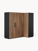 Roupeiro de canto modular Simone, L 215 cm, vários modelos