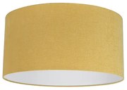 Abajur de tecido amarelo 50/50/25 Moderno