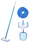vidaXL 4 pcs kit para manutenção de piscinas