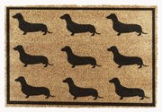 Tapete de entrada Dachshund