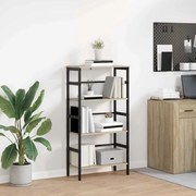 vidaXL Estante Carvalho Sonoma 60 x 29,5 x 115 cm Madeira processada