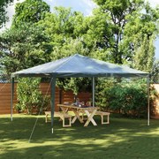 vidaXL Tenda para festas 4x4 m 90 g/m² verde