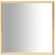 vidaXL Espelho 40x40 cm dourado
