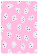 vidaXL Tapete estampado 120x160 cm tecido multicor