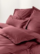 Capa de edredão em cetim de algodão Premium