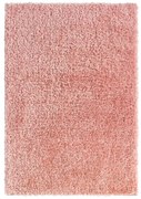 Tapete shaggy de pelo alto com 50 mm 160x230 cm rosa