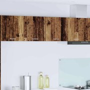 vidaXL Armário suspenso com porta Madeira antiga 80 x 31 x 40 cm