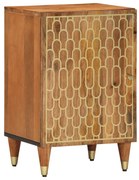 vidaXL Armário de casa de banho 38x33x58 cm mangueira maciça