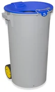 Caixote do Lixo Inteligente em Aço Inoxidável de 50L, resistente à água,  Cor prata, 33x25x84cm | O Meu Jardim