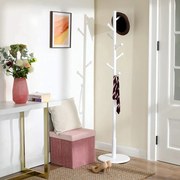 Cabide Bengaleiro 38 x 175 cm (Ø x H) branco