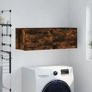 vidaXL Armário parede 100x36,5x35 cm derivados madeira carvalho fumado