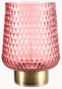 Candeeiro de mesa LED pequeno portátil com temporizador Rose Glamour