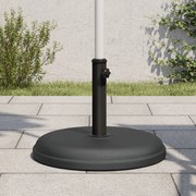 vidaXL Base de guarda-sol para postes de Ø32/35/38 mm 15 kg redondo