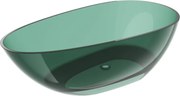 Mexen Glass banheira independente transparente 170 x 85 cm, rolha cromada - 58061708511