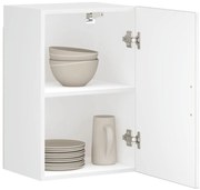 vidaXL Armário de parede de cozinha Porto branco brilhante
