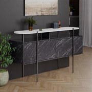 Console Hanley – Branco – 150 cm x 86,2 cm x 38 cm