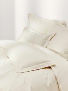 Capa de edredão em cetim de algodão Premium